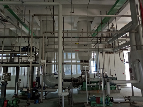 ultimo caso aziendale circa Progetto evaporativo di cristallizzazione della MVR del cloruro di sodio di Taixing Changyuan Huasheng 5T H (acqua di scarico di industria della batteria al litio)