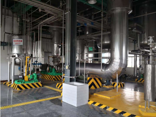 ultimo caso aziendale circa Cristallizzazione farmaceutica di evaporazione della MVR del cloruro di sodio di bailigao 12T/H di Xinhua (acqua di scarico farmaceutica)
