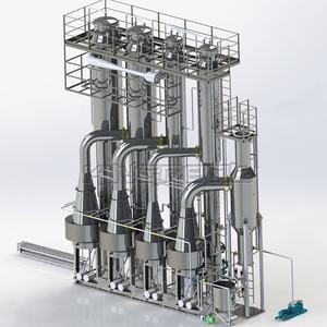 Sistema di evaporazione di raffinazione dei cristalli di sale