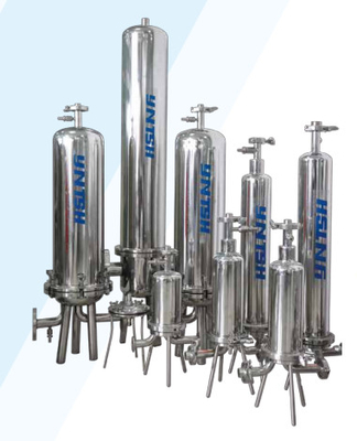 Sistema meccanico di filtraggio dell'acqua a bassa manutenzione per uso industriale