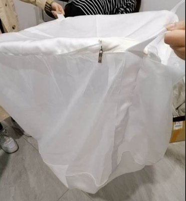Sacchetto di filtro liquido ad anello di plastica saldato per il trattamento dell'acqua industriale