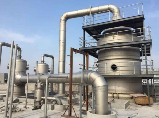 Evaporatore MVR a gamma di temperatura personalizzata per il processo di evaporazione energeticamente efficiente