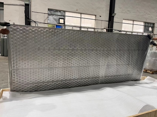 Piastra per cuscini ad alta efficienza per acciaio inossidabile di spessore 1-1,2 mm