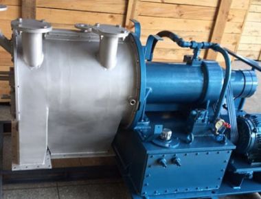 Centrifugatrice a 2 fasi orizzontale a doppio tamburo continuo automatico