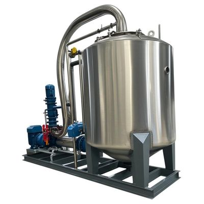 Evaporatore MVR a gamma di temperatura personalizzata per il processo di evaporazione energeticamente efficiente