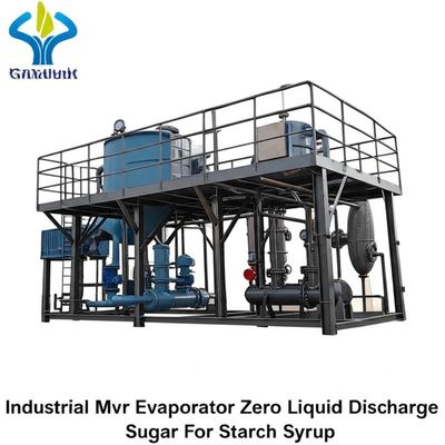 Evaporatore Mvr industriale a scarico liquido zero Zucchero per sciroppo di amido