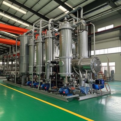 Evaporatore con pellicola discendente di effetto di triplo dell'acqua di scarico dell'antiparassitario