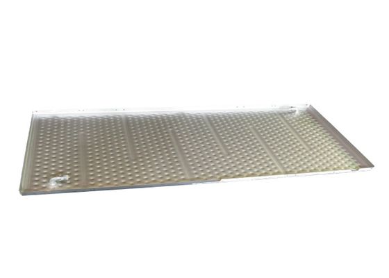 Scambiatore di calore a piastre con cuscino ad immersione fossetta in acciaio inossidabile da 0,9 mm
