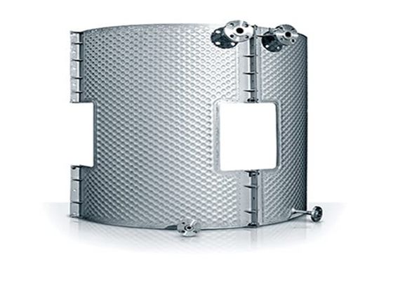 Scambiatore di calore della lamiera del cuscino della saldatura a laser della fibra SS304