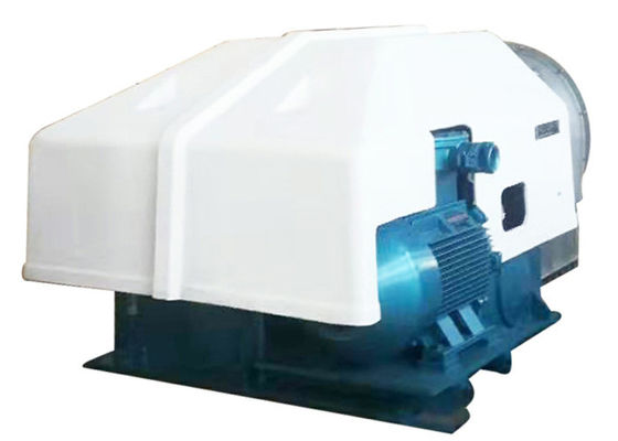 Pusher alloy di titanio centrifuga piccolo separatore industriale liquido solido PLC