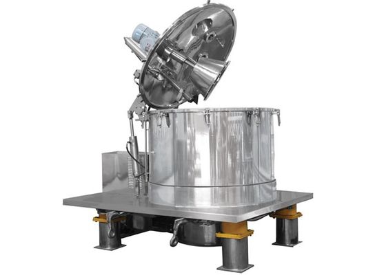 Centrifuga verticale di Peeler di scarico della ruspa spianatrice per la separazione dell'alimento