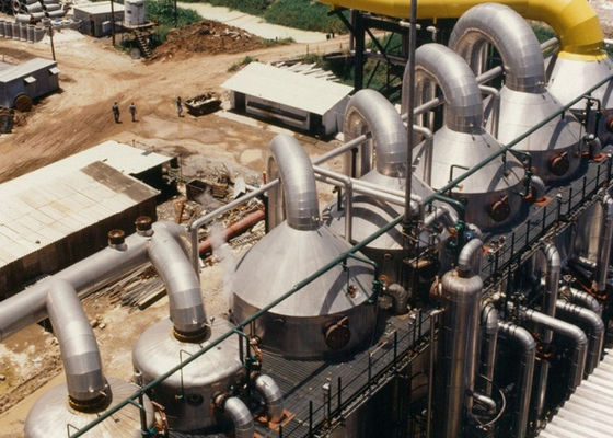10 t/Hr Pillowplate Exchange Mee evaporatore a effetto multiplo per concentrazione di cloruro di sodio