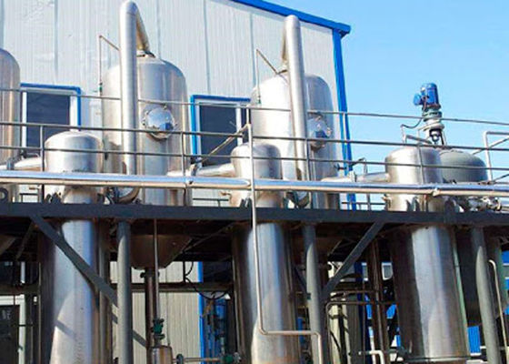 10 t/Hr Pillowplate Exchange Mee evaporatore a effetto multiplo per concentrazione di cloruro di sodio