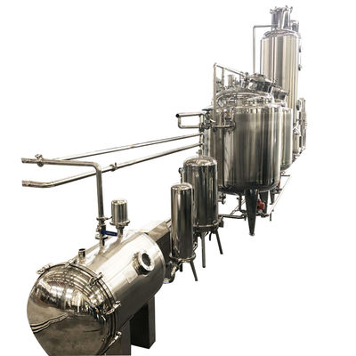 macchina dell'estrazione di 1000Lbs CBD, macchina dell'estrazione dell'alcool dell'olio