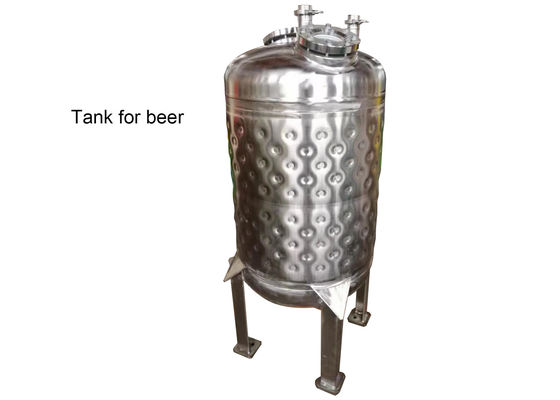 carro armato del rivestimento del piatto del cuscino 1000L, serbatoio rivestito del vino