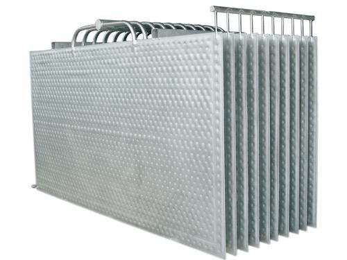 Il laser SS304 ha saldato lo scambiatore di calore formato fossette su del piatto 2.5x2.5m per il progetto del sale di vuoto