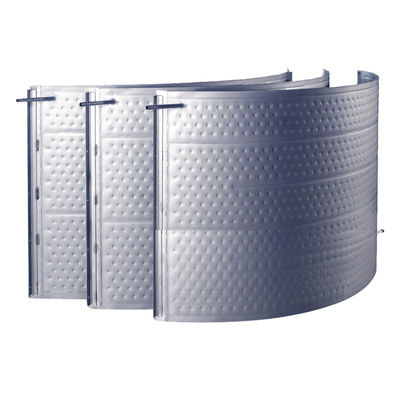 Nicheli l'acciaio inossidabile bianco Dimple Plate For Storage Tank