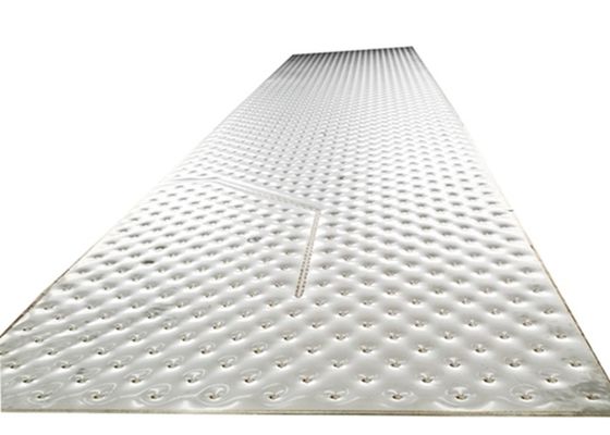 Evaporatori a piastra di cuscino per scambiatori di calore