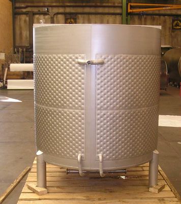 Carro armato del rivestimento del piatto del cuscino di acciaio inossidabile, serbatoio della birra del mestiere 300L
