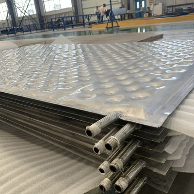 Carro armato del rivestimento del piatto del cuscino 1500L di acciaio inossidabile