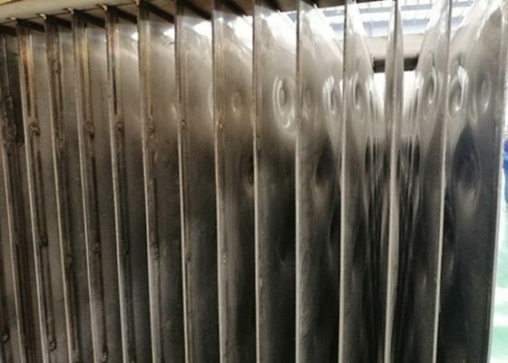 12x2m SS304 316L Dimple Plate Heat Exchangers With ha impresso il piatto di saldatura del cuscino