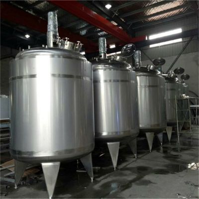 Carro armato lucidato del rivestimento del piatto del cuscino 300L per il solvente