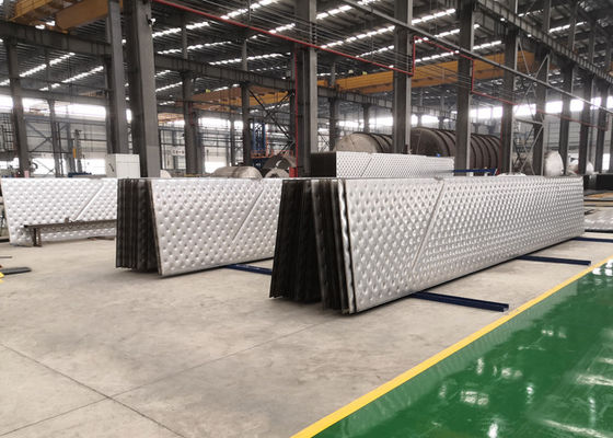 Evaporatore a piatto di cuscino in acciaio inossidabile per la produzione di carta per liquori neri