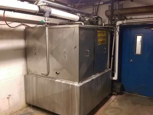 Scambiatore di calore con pellicola discendente del piatto del cuscino di GMP SS316L