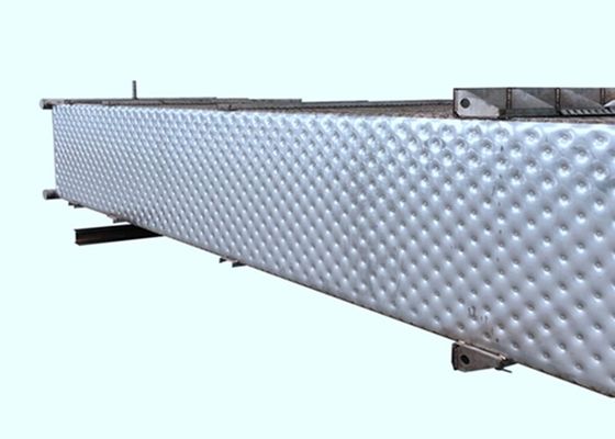 Scambiatore di calore formato fossette su 12x2m del piatto di alta efficienza con il piatto impresso del cuscino