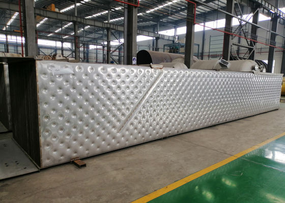 Doppio scambiatore di calore impresso del piatto del cuscino per industria della cartapesta