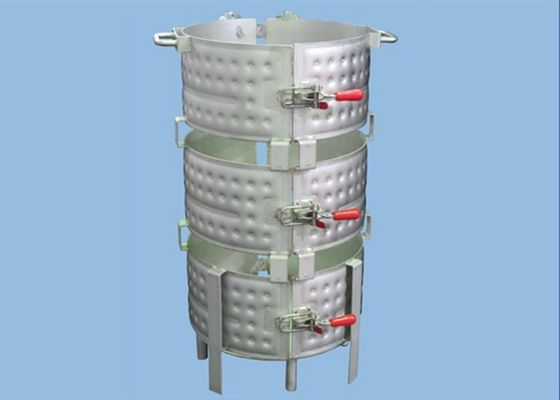Carro armato rivestito del piatto farmaceutico del cuscino 5000L di GMP