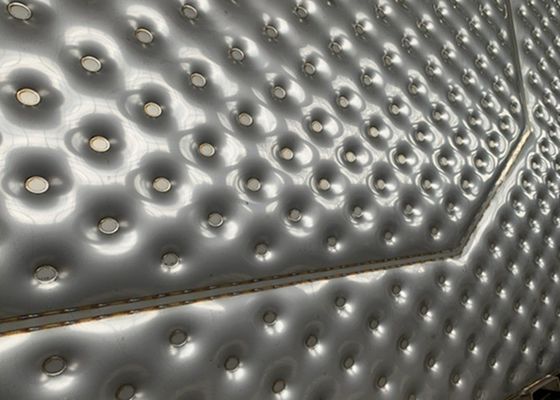 Carro armato di Dimple Jacket Heat Exchanger For di fermentazione della birra dell'OEM
