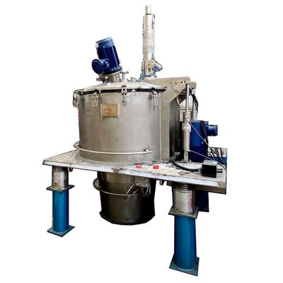 Centrifuga inferiore verticale di filtrazione di scarico di Dss nell'industria chimica