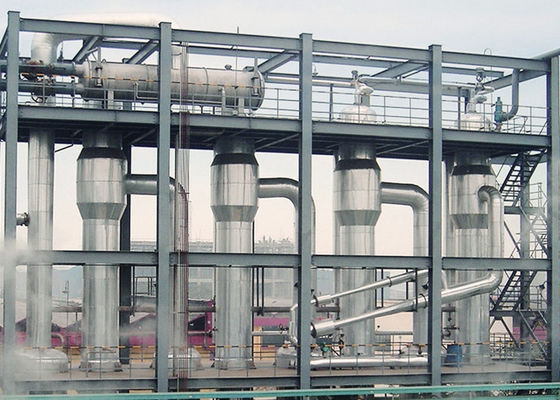 Evaporatore termico con pellicola discendente di ricompressione del vapore