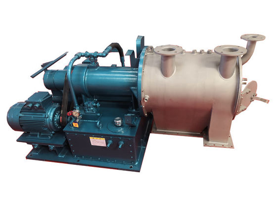 Centrifuga di separazione di solido liquido dello spingitoio di SS316L