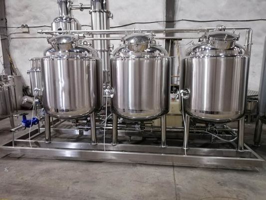 produzione dell'etanolo di bassa temperatura dell'attrezzatura di estrazione dell'olio di 2000Lbs CBD